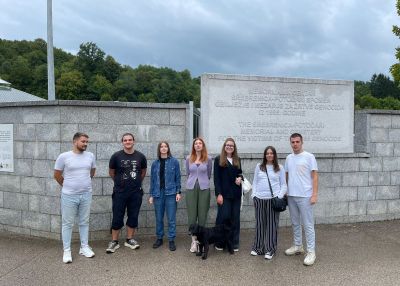 Transitional justice seminars alumni visited places of memory in Bosnia and Herzegovina